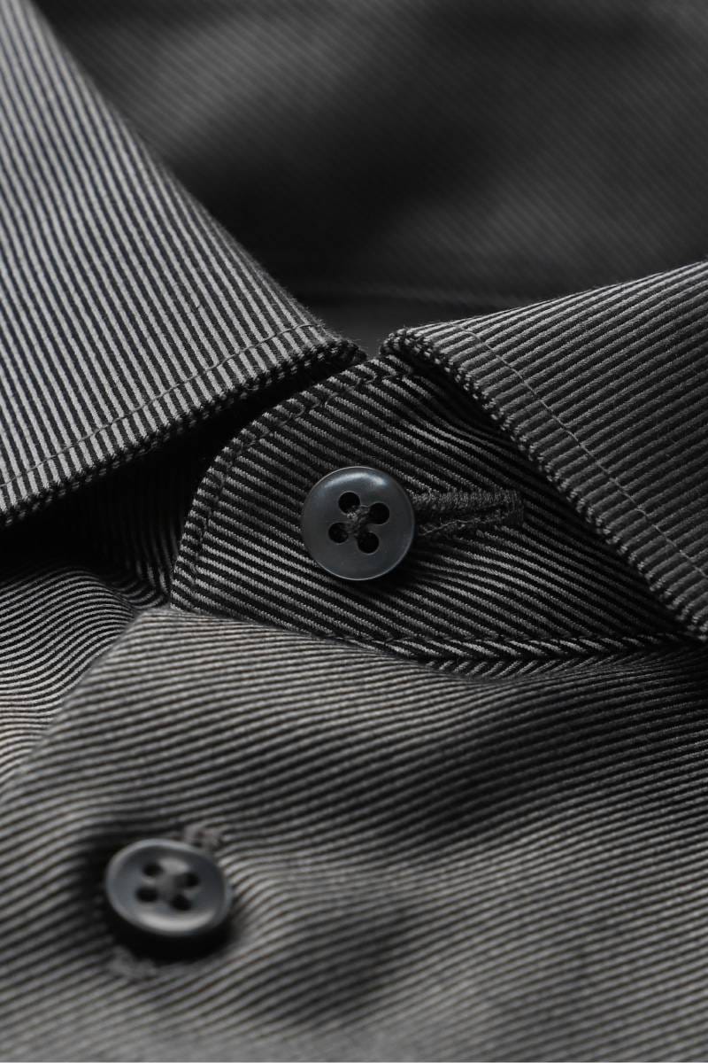 ETERNA 1863 Modern Fit Hemd grau, Strukturiert