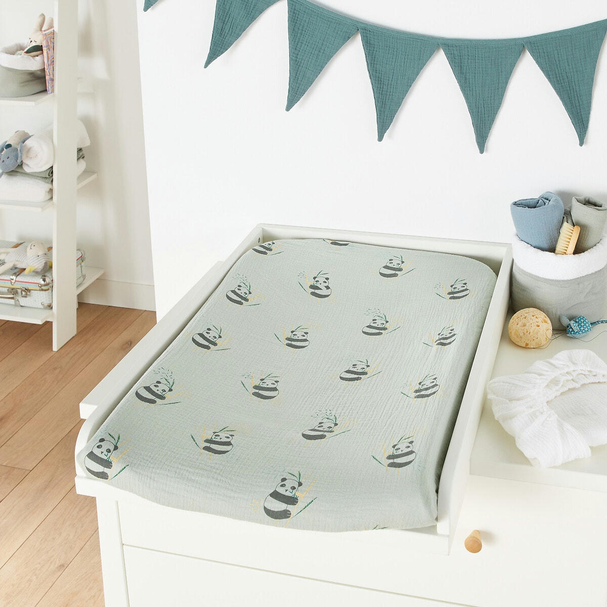 Lot de 2 housses de matelas à langer, Victor