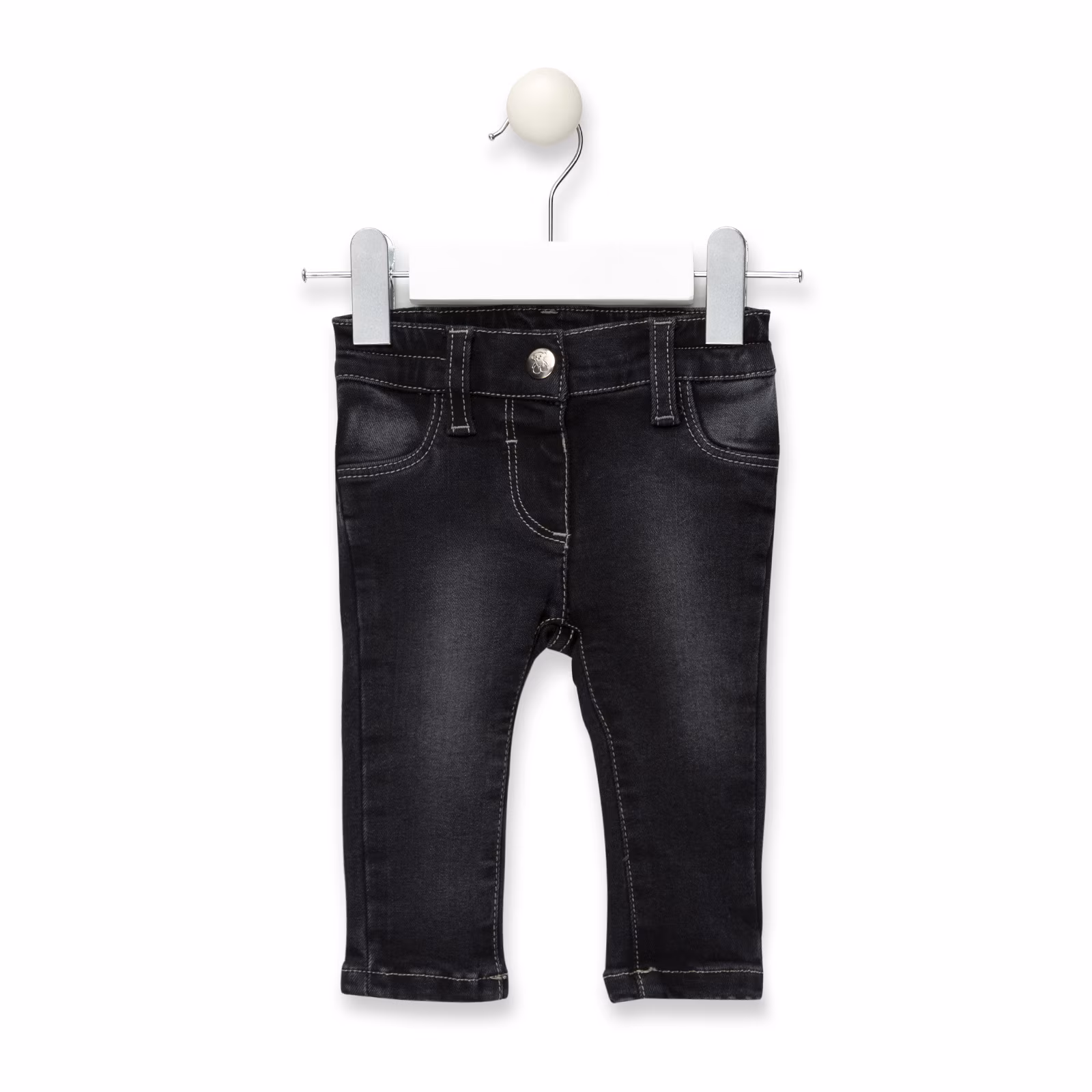 Jeans skinny niña Pant Negro
