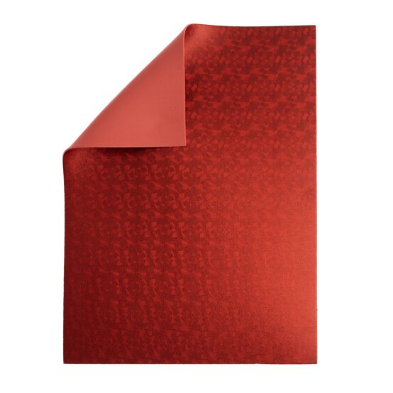 Red Hologram EVA Foam Sheet 22.5cm x 30cm
