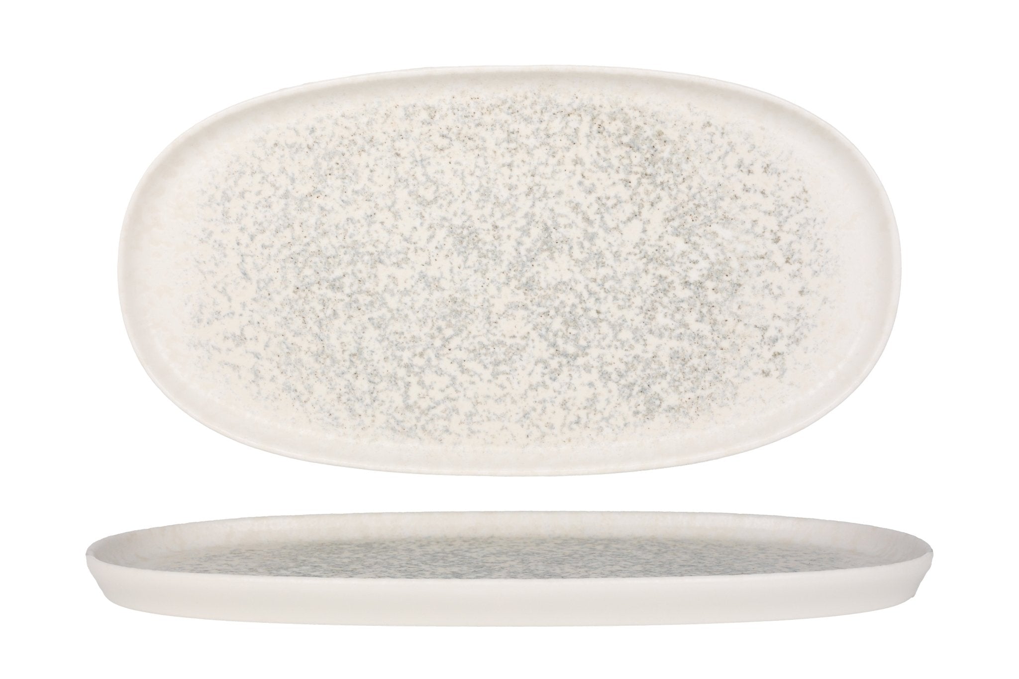 Bonna Serveerschaal - Lunar White - Porselein - 30 cm - set van 2