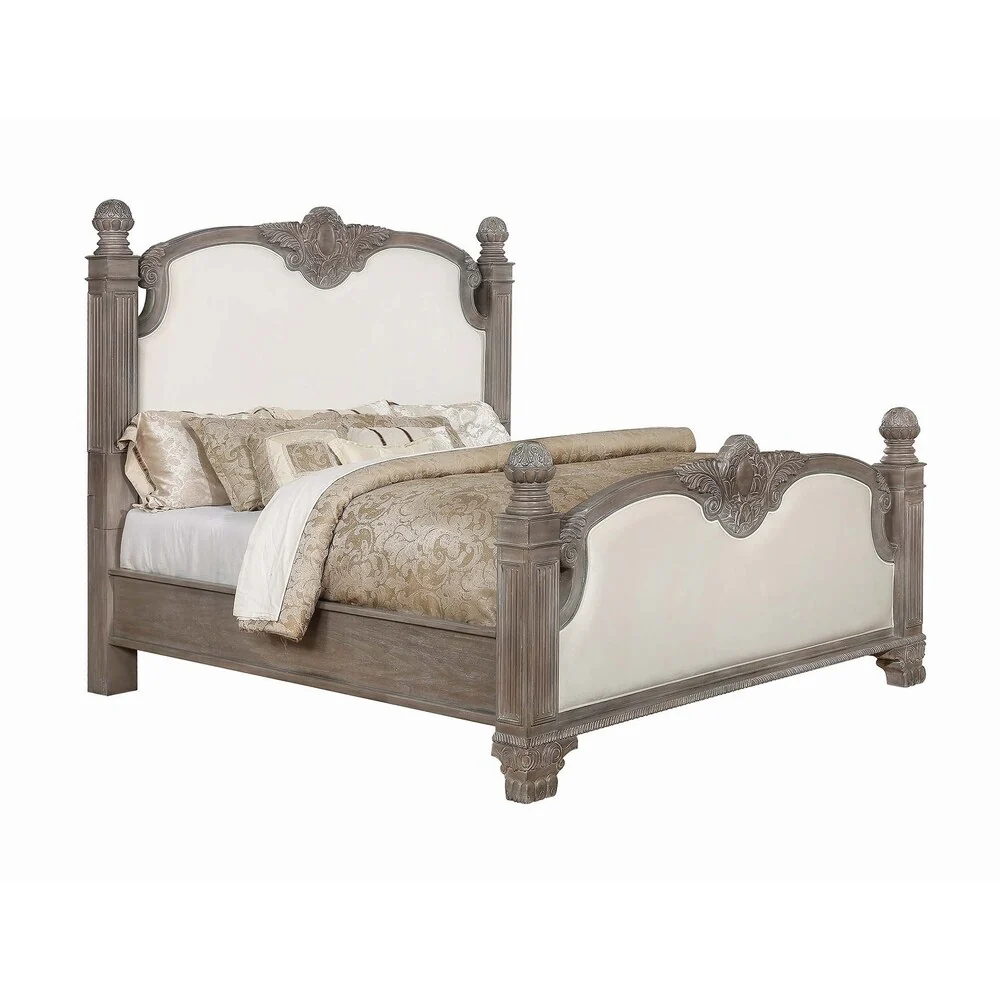 Copper Grove Gantsevichi Grey 4-piece Upholstered Bedroom Set