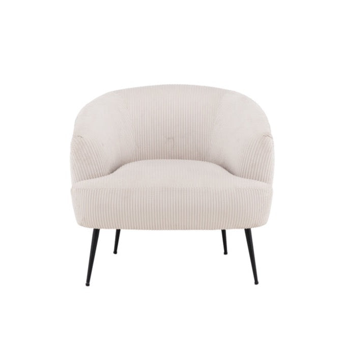 Rebellenclub Fauteuil Tara - Beige