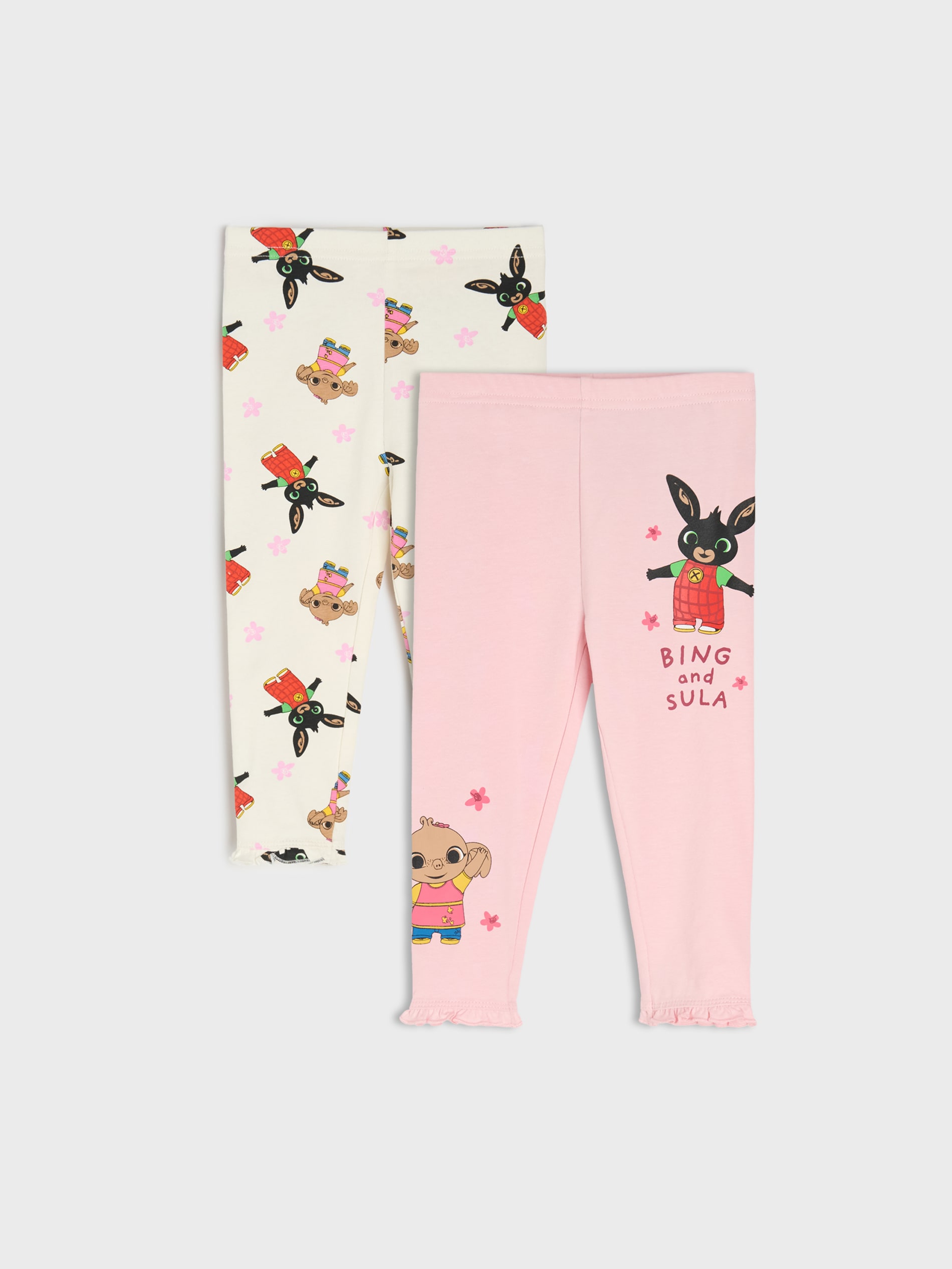 Bawełniane legginsy 2 pack Bing