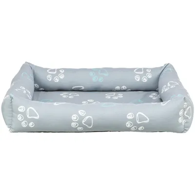 Trixie Jimmy Rectangular Bed - Light Grey