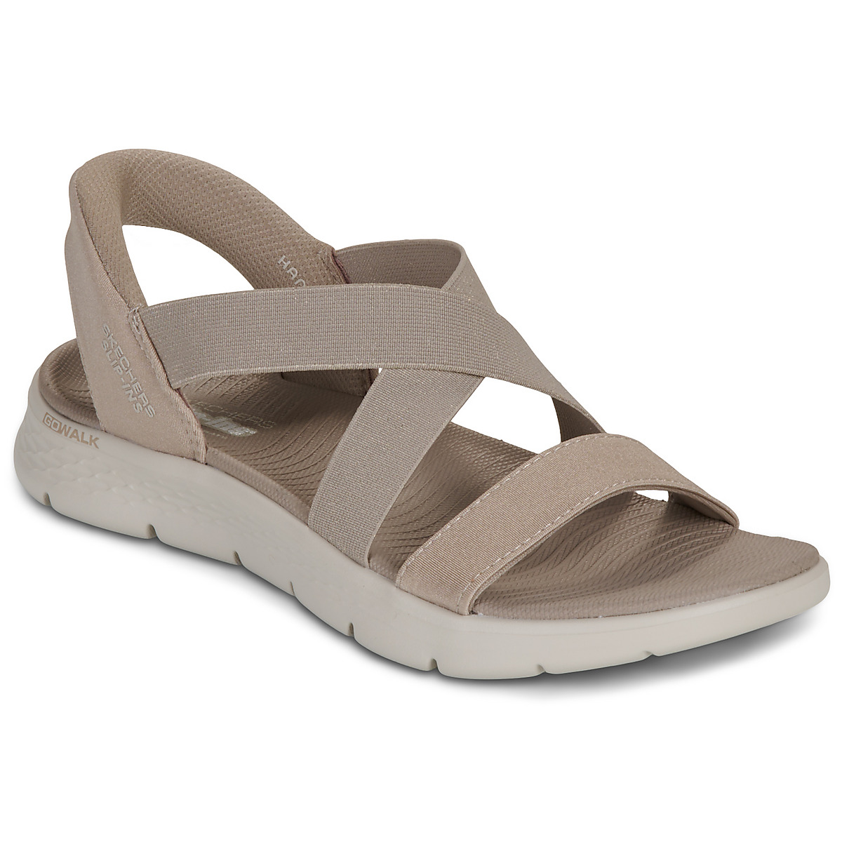 Skechers - GO WALK FLEX SANDAL GLIMMER UP - Beige