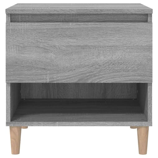 NNEVL Bedside Tables 2 pcs Grey Sonoma 50x46x50 cm Engineered Wood