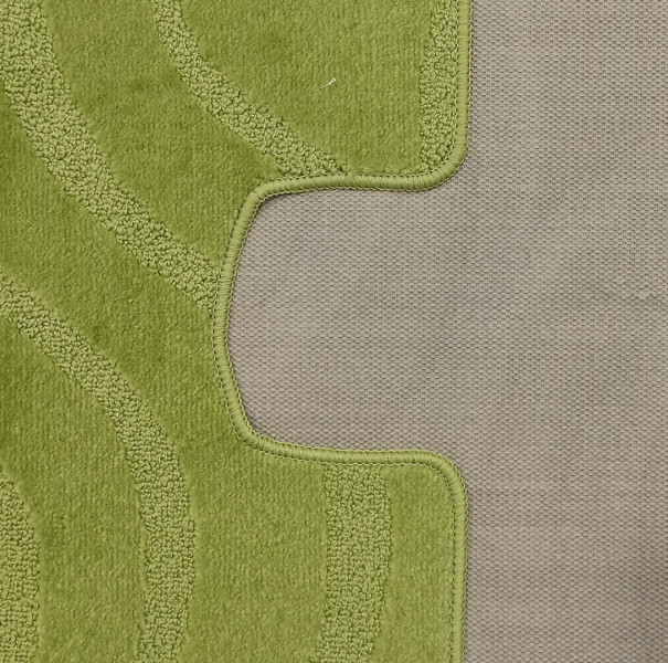 Komplet łazienkowy montana z wycięciem symphony phosphoric green komplet