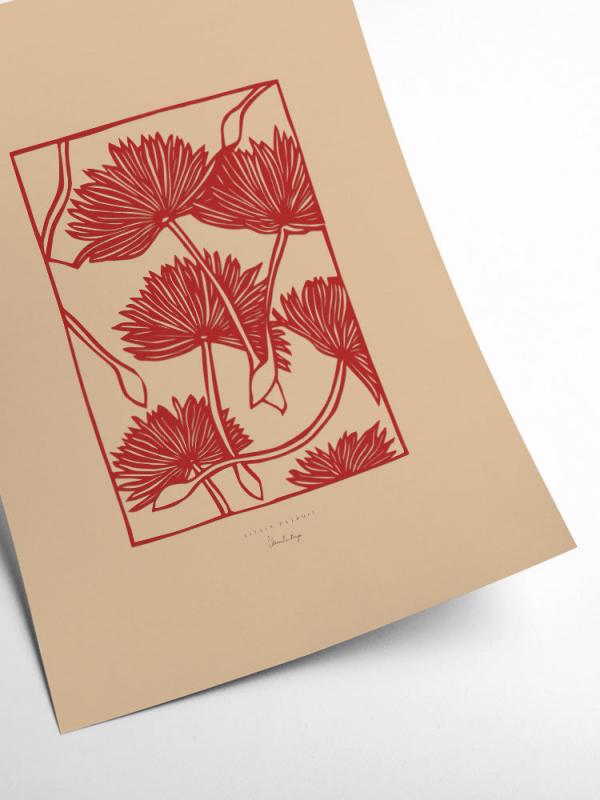 PSTR studio - Little Detroit - Blomster red