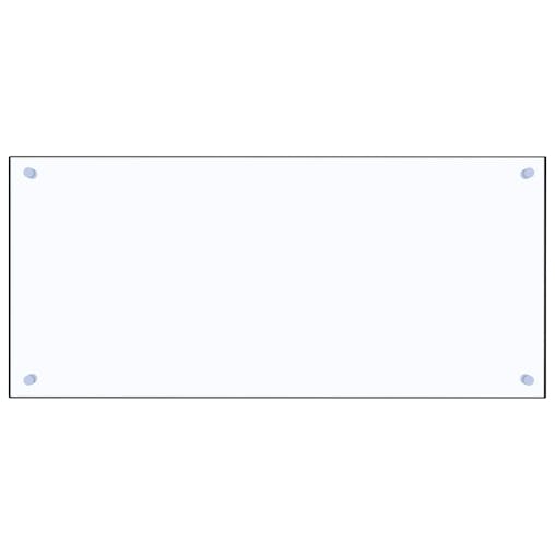 NNEVL Kitchen Backsplash Transparent 90x40 cm Tempered Glass