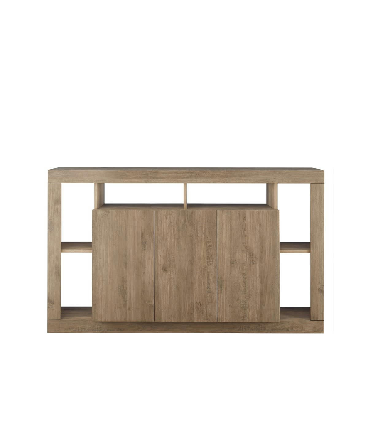 RIMINI - Buffet 3 portes effet bois - L172 cm