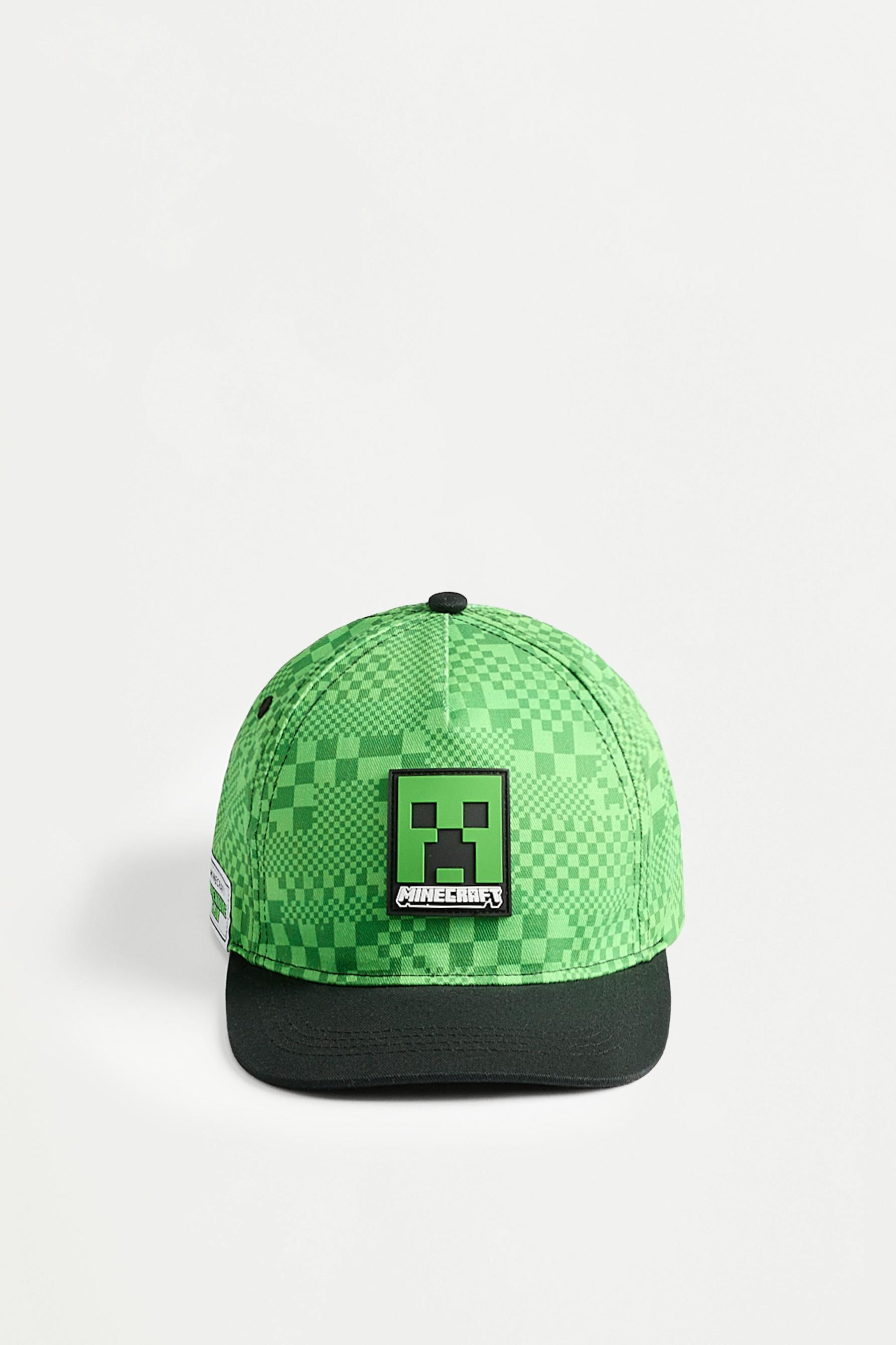Gorra Minecreft pixelada
