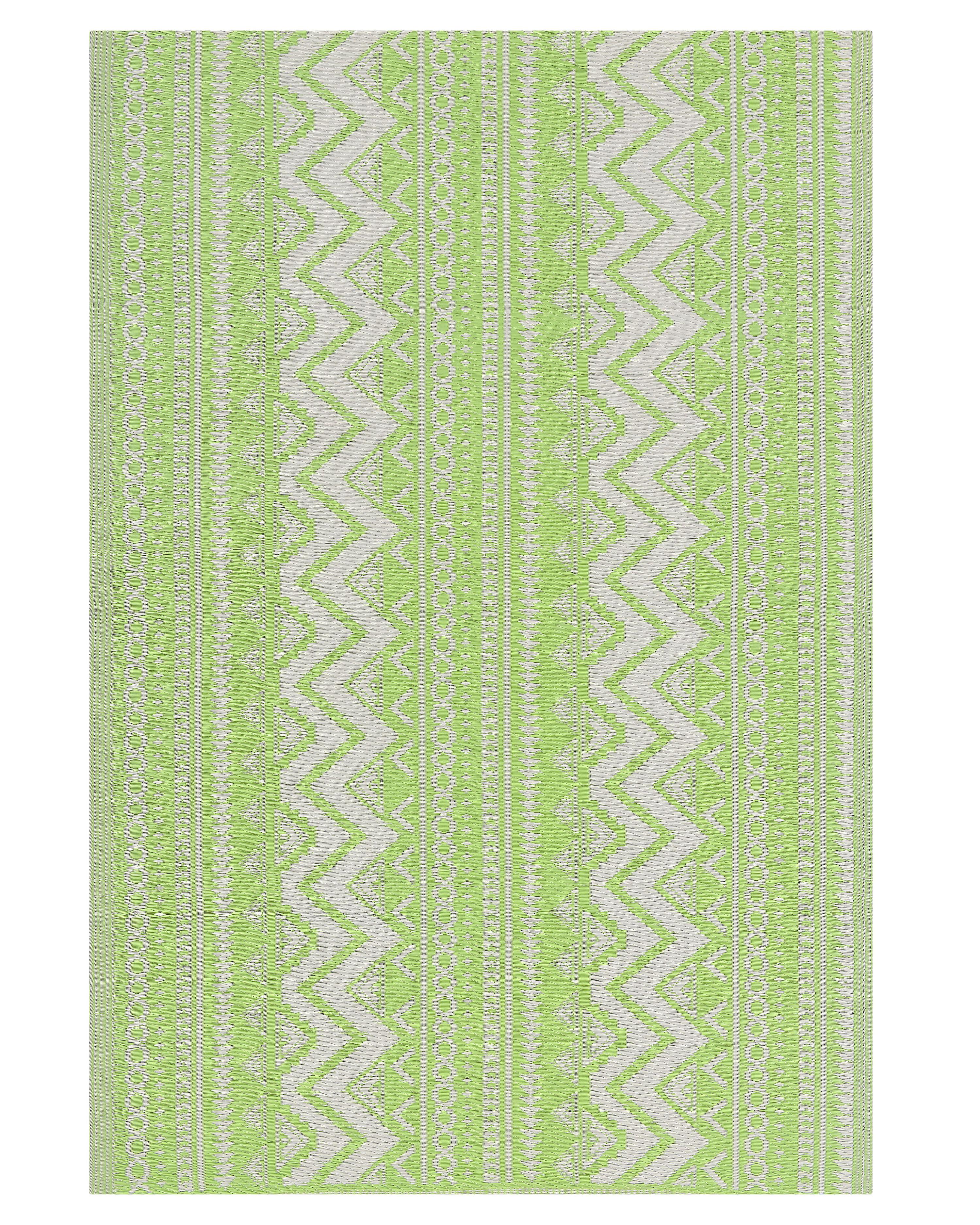 Outdoor Rug NAGPUR Light Green 120 x 180 cm