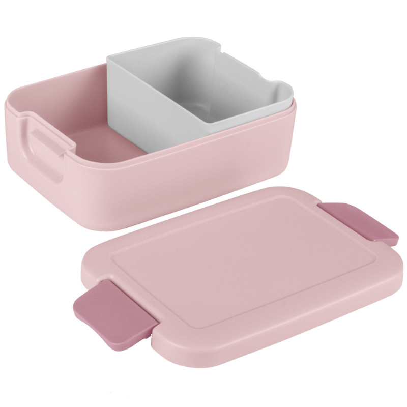 Boîte à lunch Sigma Home avec bac à bento rose SUNWARE