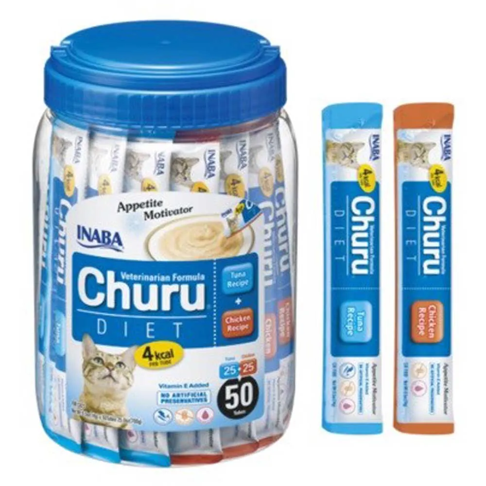 Churu Diet Chicken and Tuna cat treat 50x14g