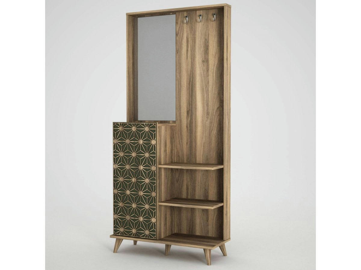 FITIO - FITIO Meuble d'entrée noyer