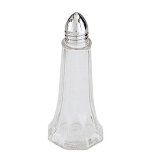 12 x Glass Salt and Pepper Shakers Tower 30ml