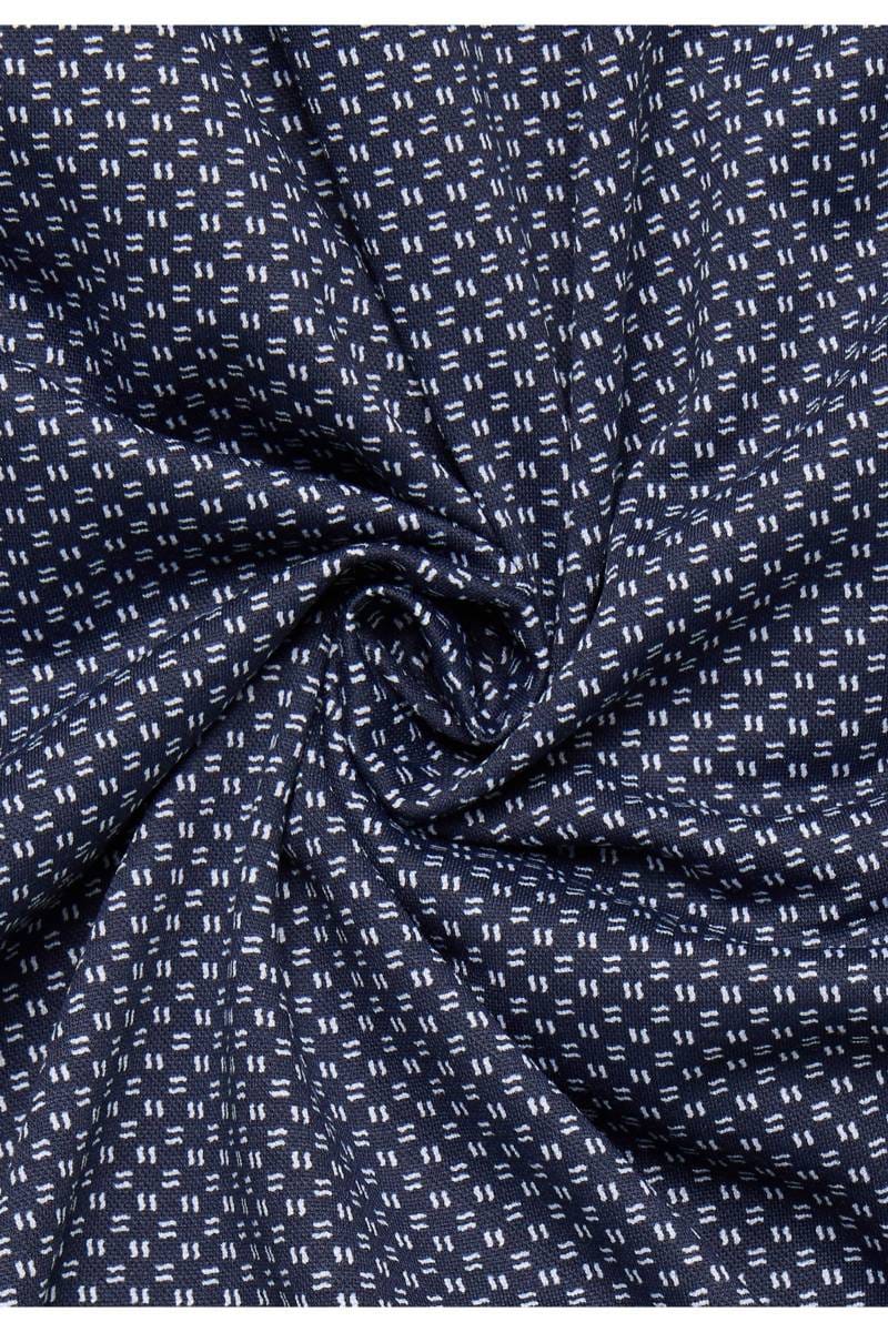 ETERNA 1863 Slim Fit Jerseyhemd marine, Bedruckt