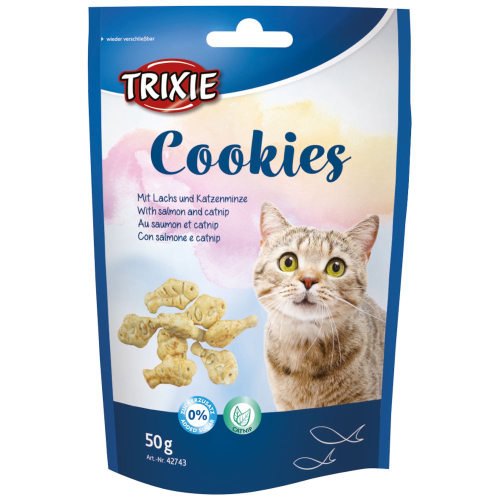 Trixie Cookies with Salmon & Catnip