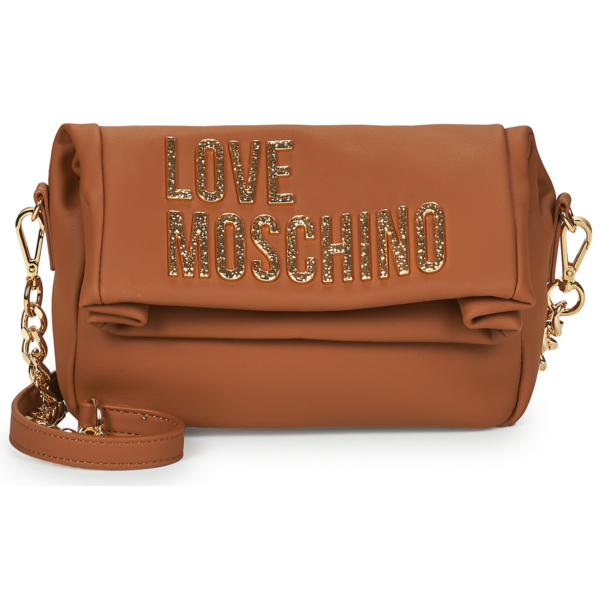 Love Moschino - BOLD LOVE HAMMERED - Camel