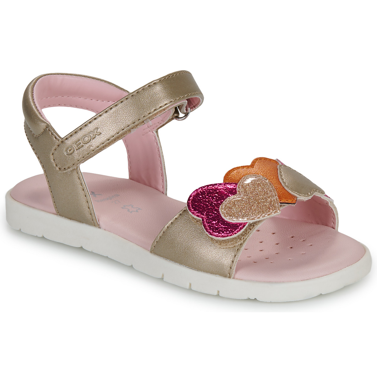 Geox - J SANDAL JOYFOOT GIR - Gold