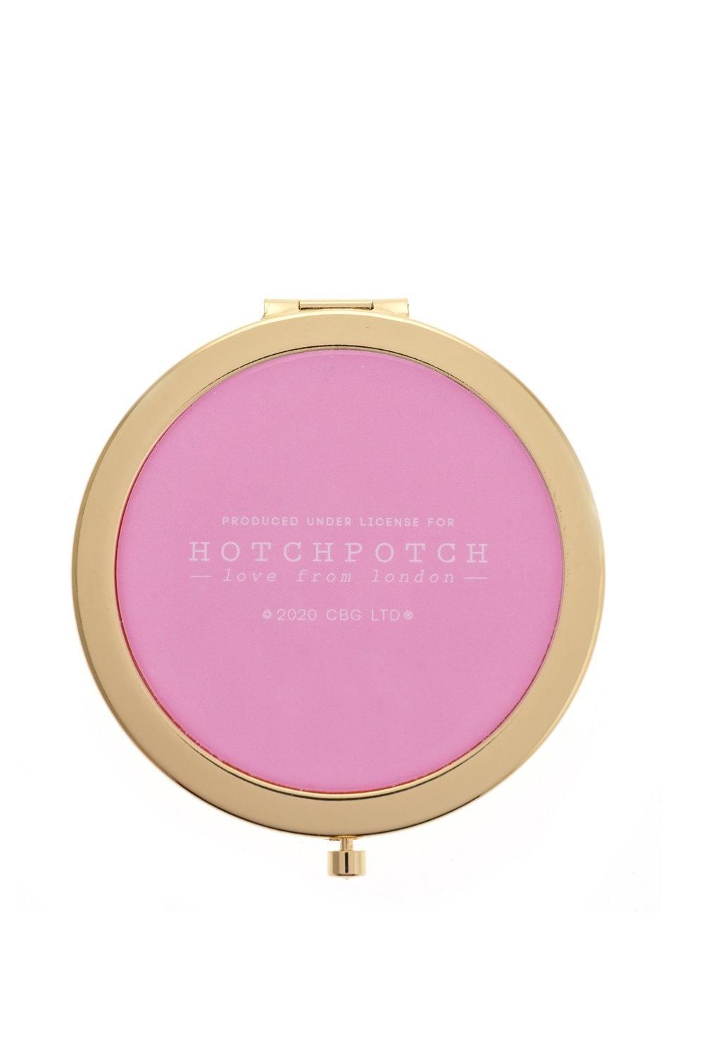 Frida Cocktail Glasses Compact Mirror