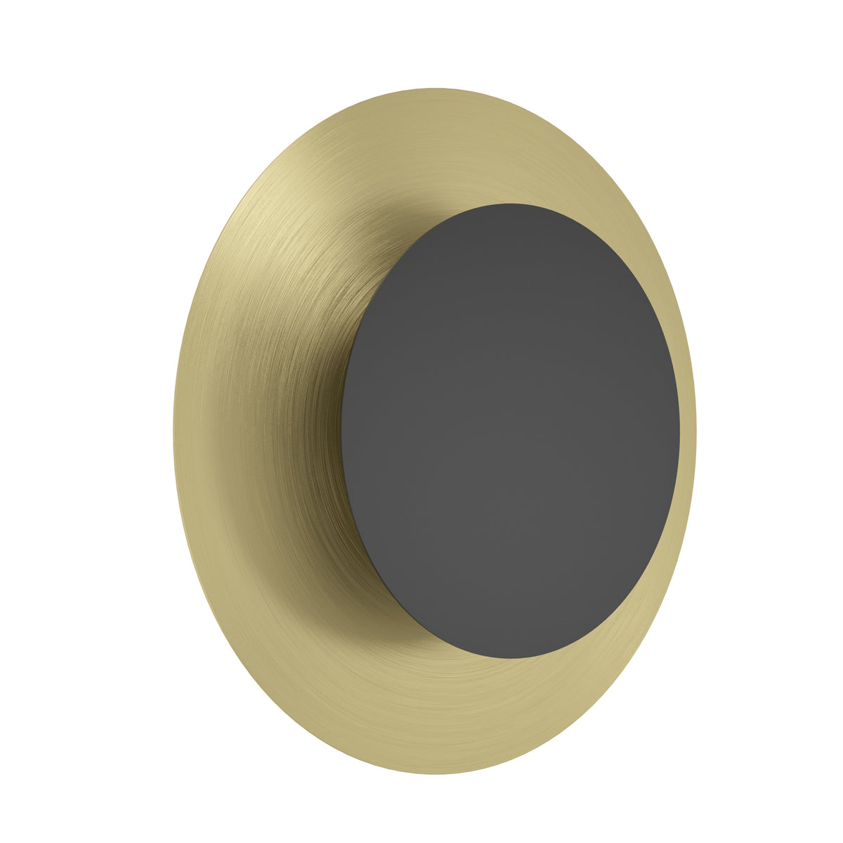 EGLO wandlamp Tocina - plafondlamp - led - ø 24 cm - zwart/goud