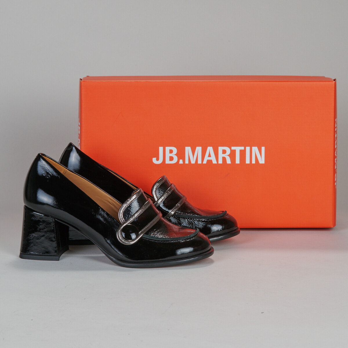 JB Martin - ARMEL - Varnish / Black / Metal / Wrinkled / Steel