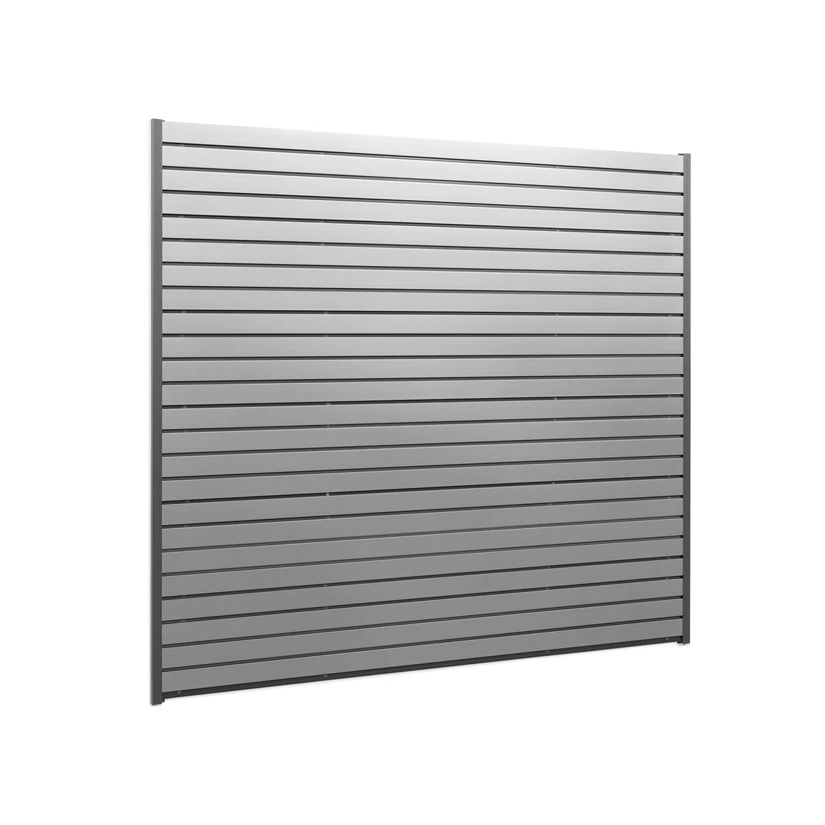 NewAge Products 40 sq. ft. PVC Slatwall with 40-Piece Accessory Kit