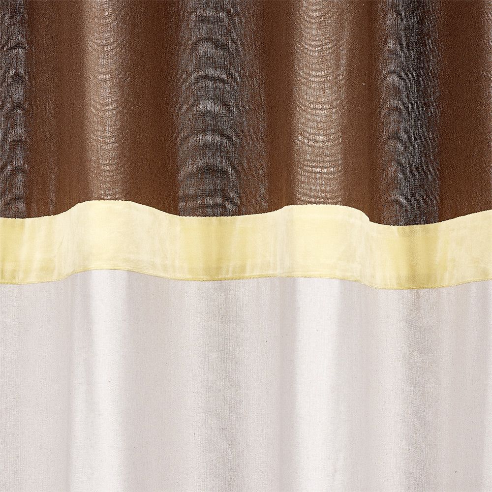 Rideau polycoton 140x240cm bicolore