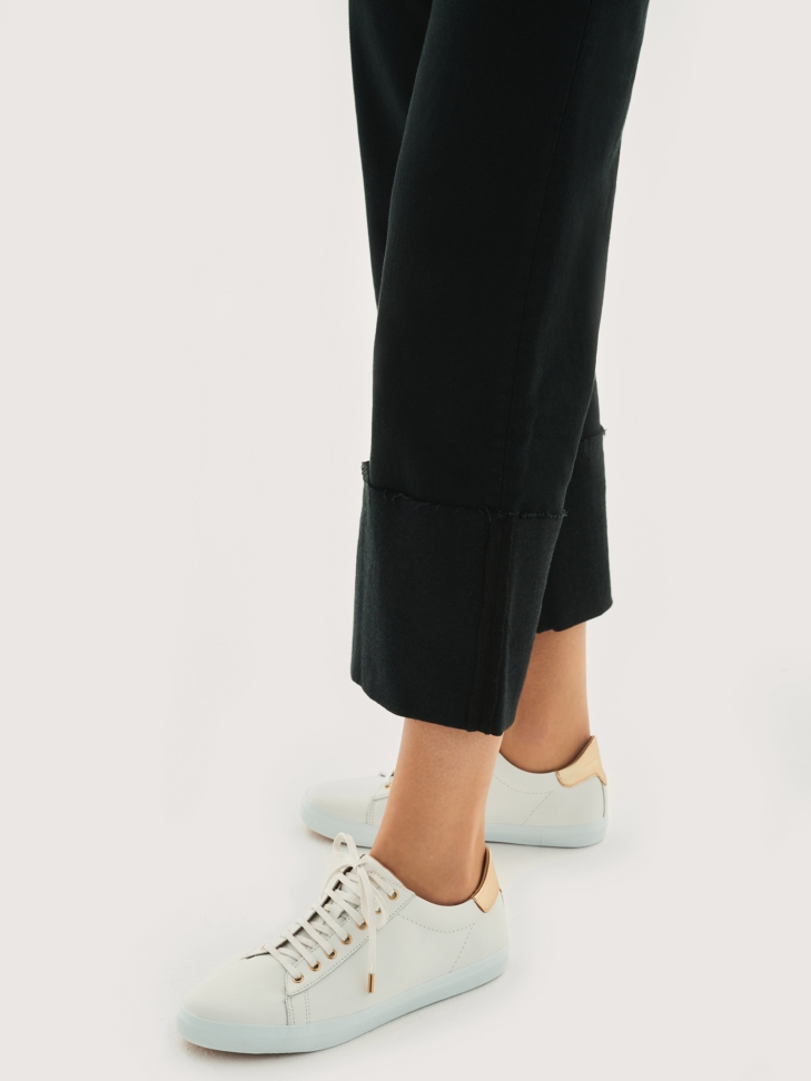 Ladies' white sneakers