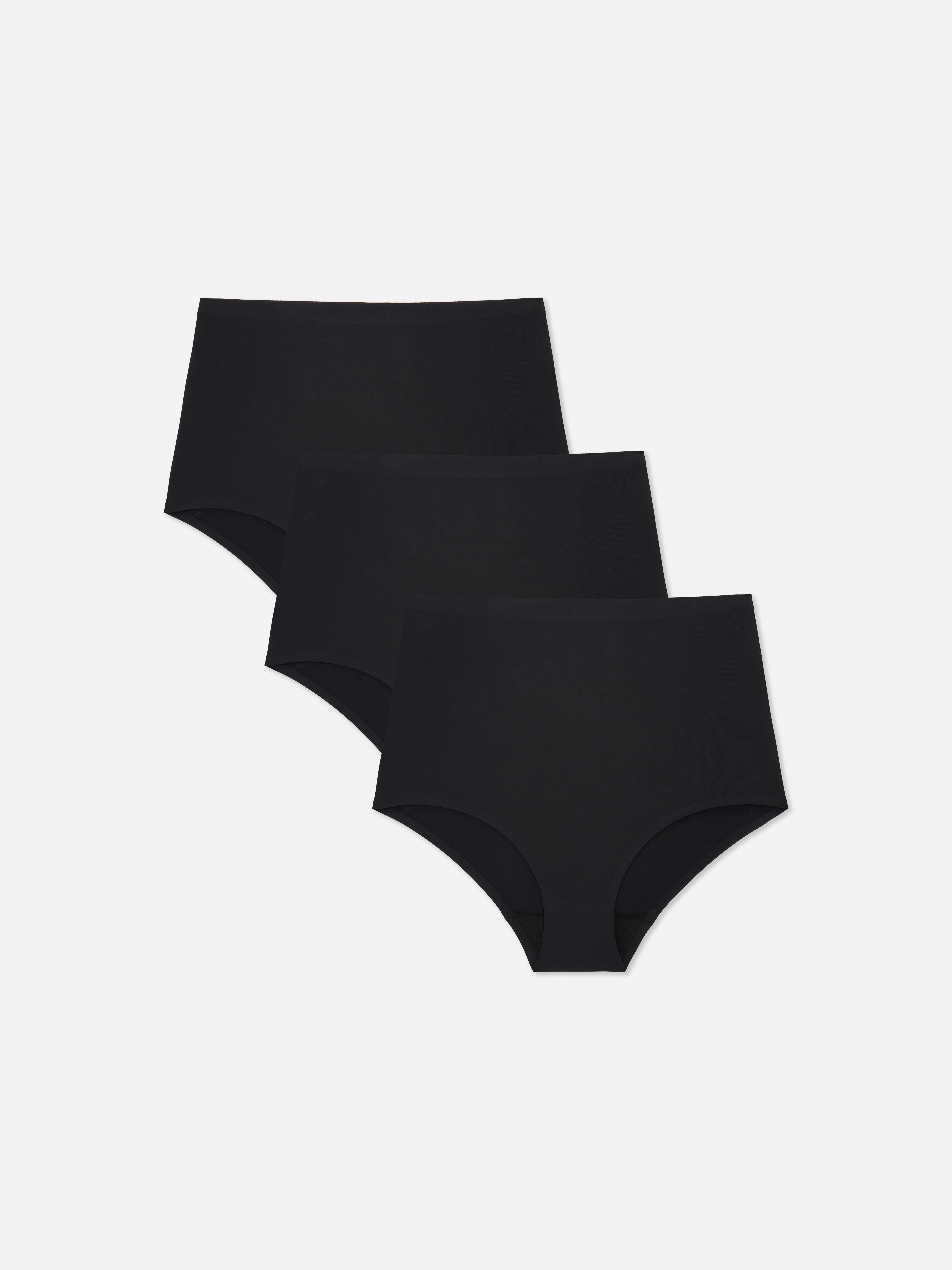 3-Pack Invisible High Rise Briefs