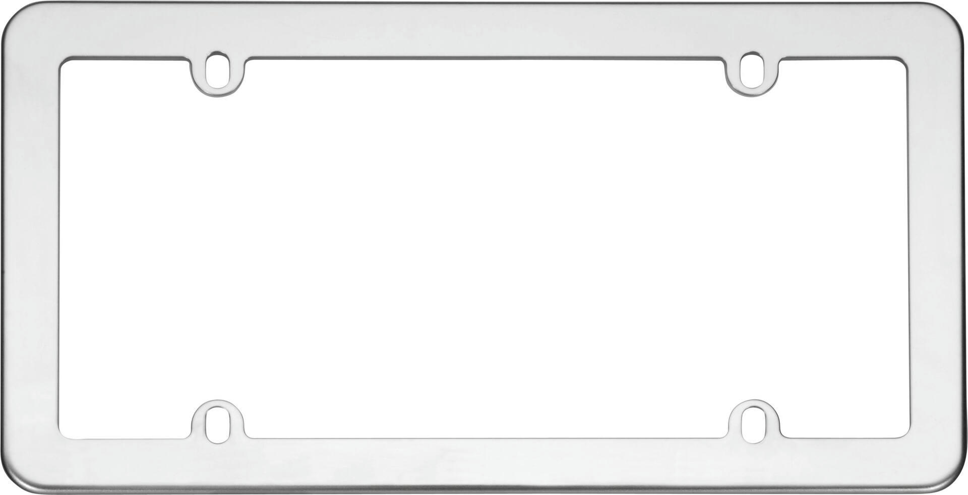 Auto Trends Stainless Steel License Plate Frame