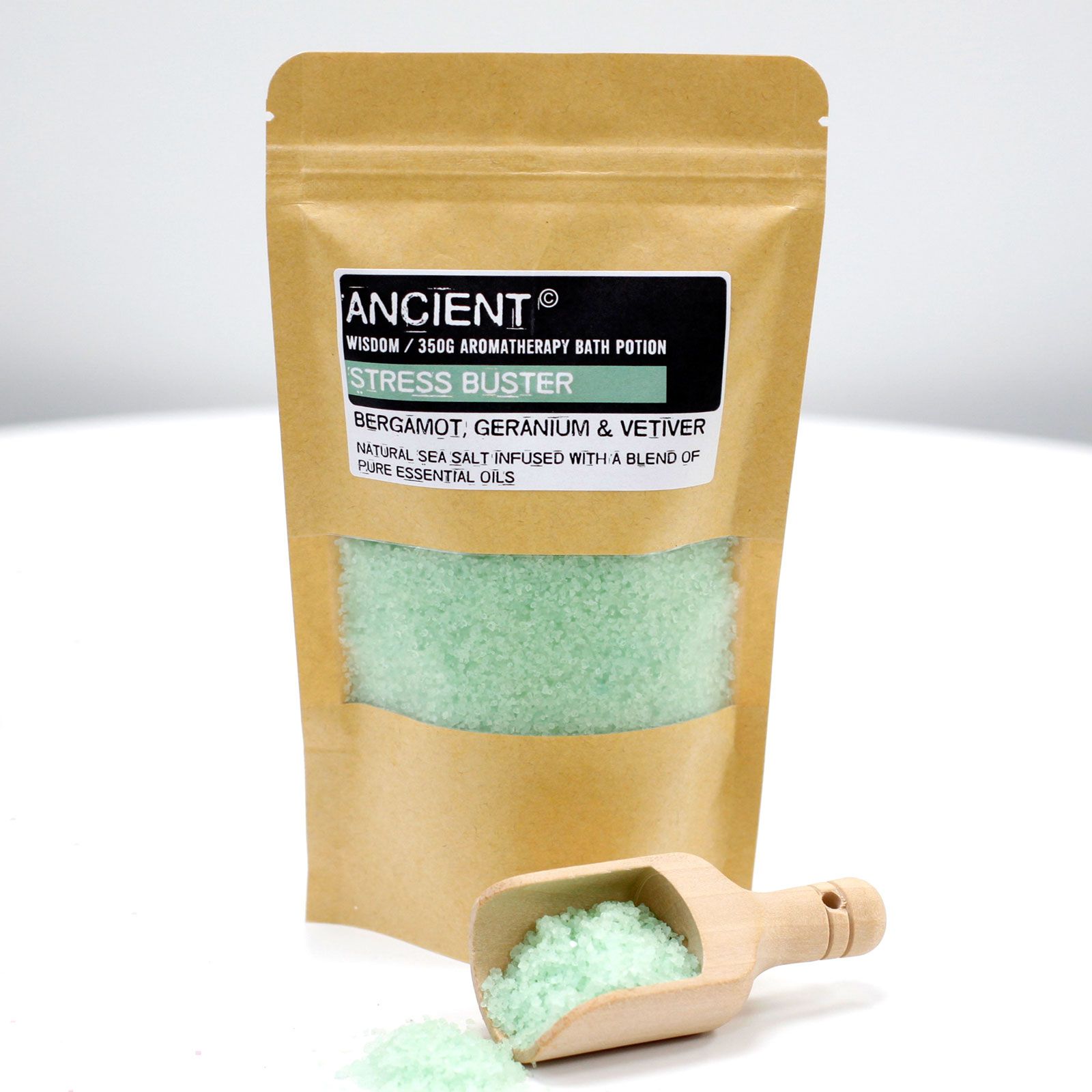 KDMD Aromatherapy Bath Potion in Kraft Bag 350g - Stress Buster