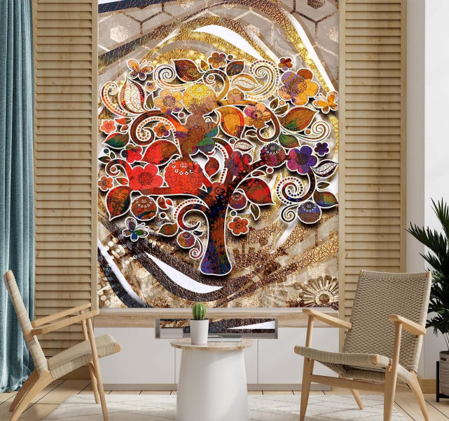 Feeby Fototapeta, Drzewo życia Gustaw Klimt 100x140