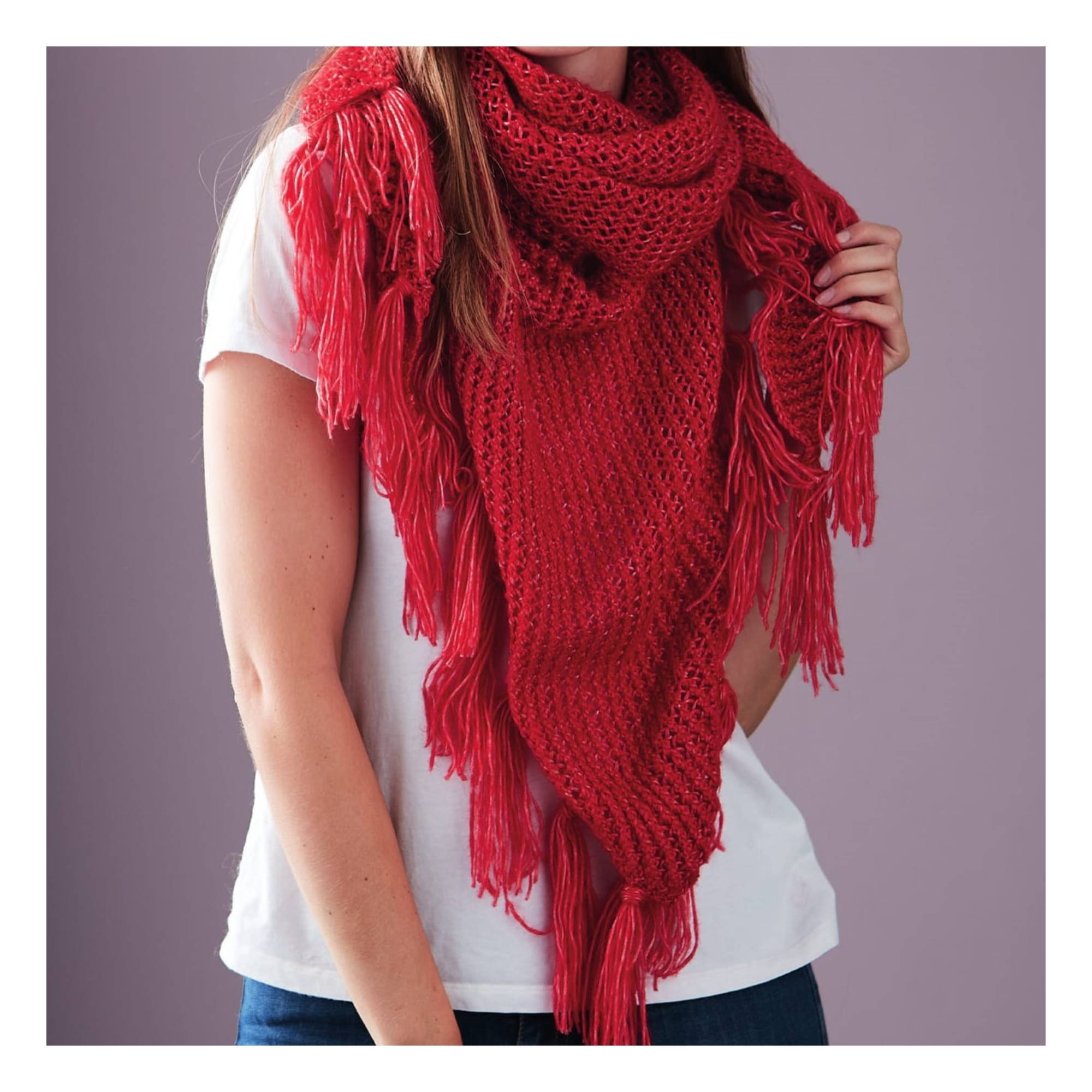 Knitcraft Lace Work Scarf Digital Pattern 0127