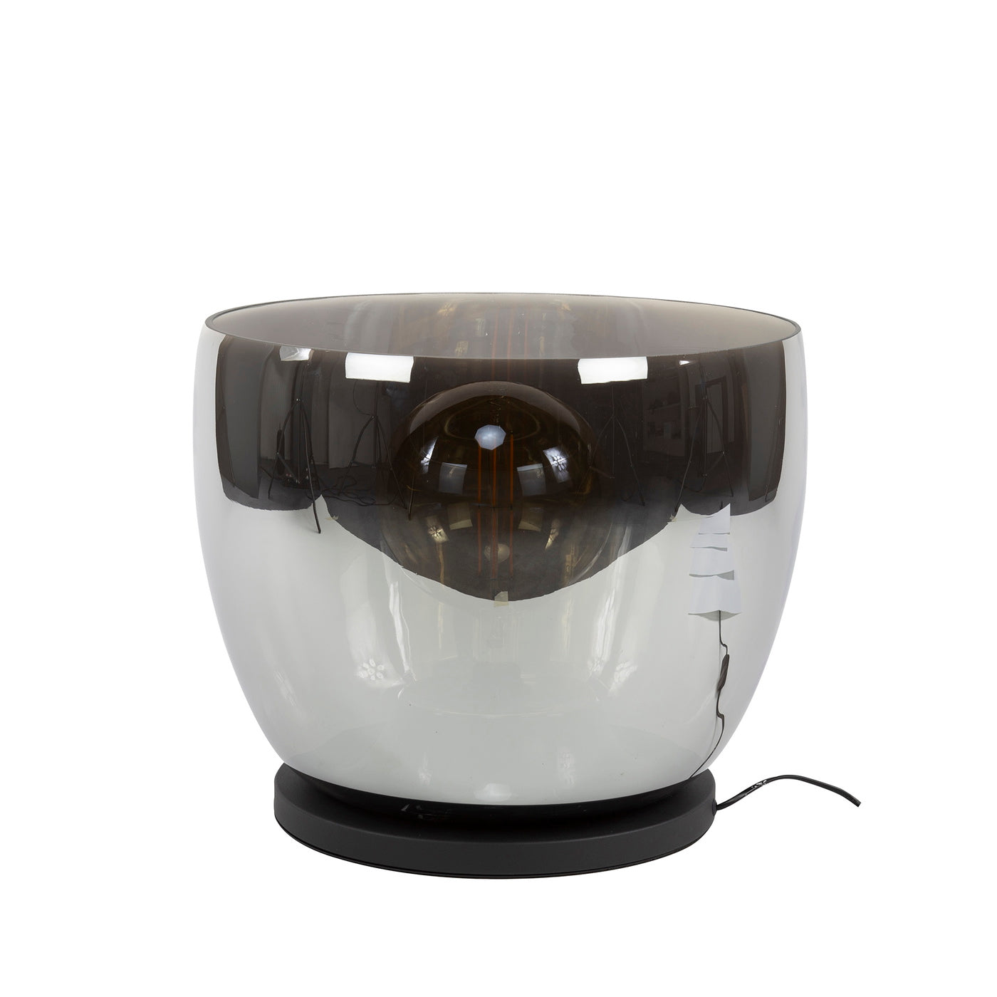Giga Meubel Vloerlamp Up XXL - Smoke Glas - 1-Lichts - 48x48x41cm