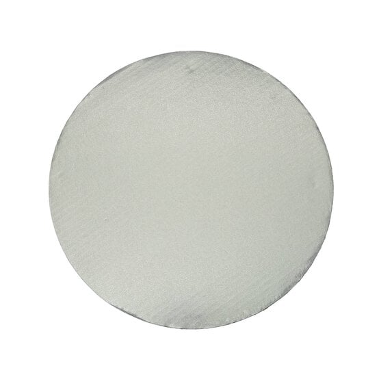 Silver Round Double Thick Card Cake Board 11 Inches
