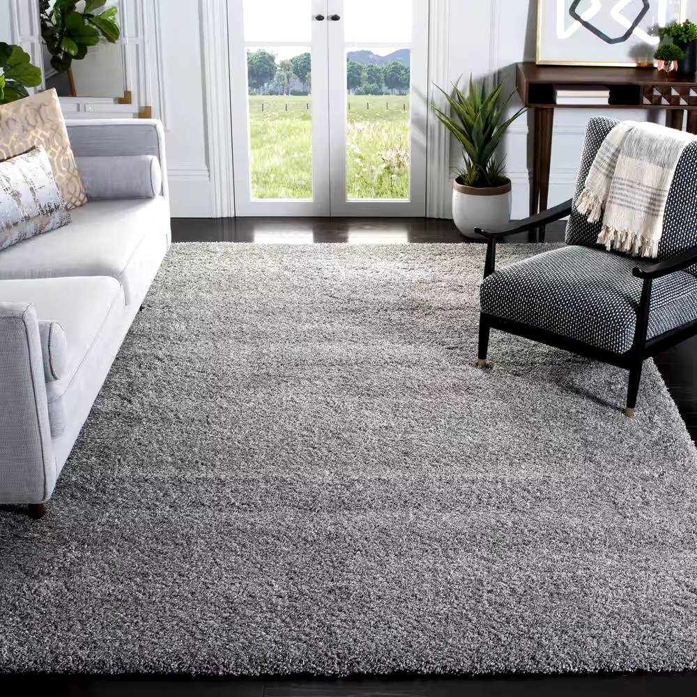 Safavieh California Shag Rug, Silver