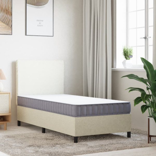 Materac piankowy Biały 70 x 200 cm Pianka vidaXL