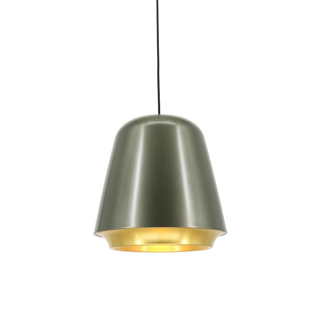 Artdelight hanglamp Santiago - 1 lichts - 35 x 175  cm - mat-chroom - goud
