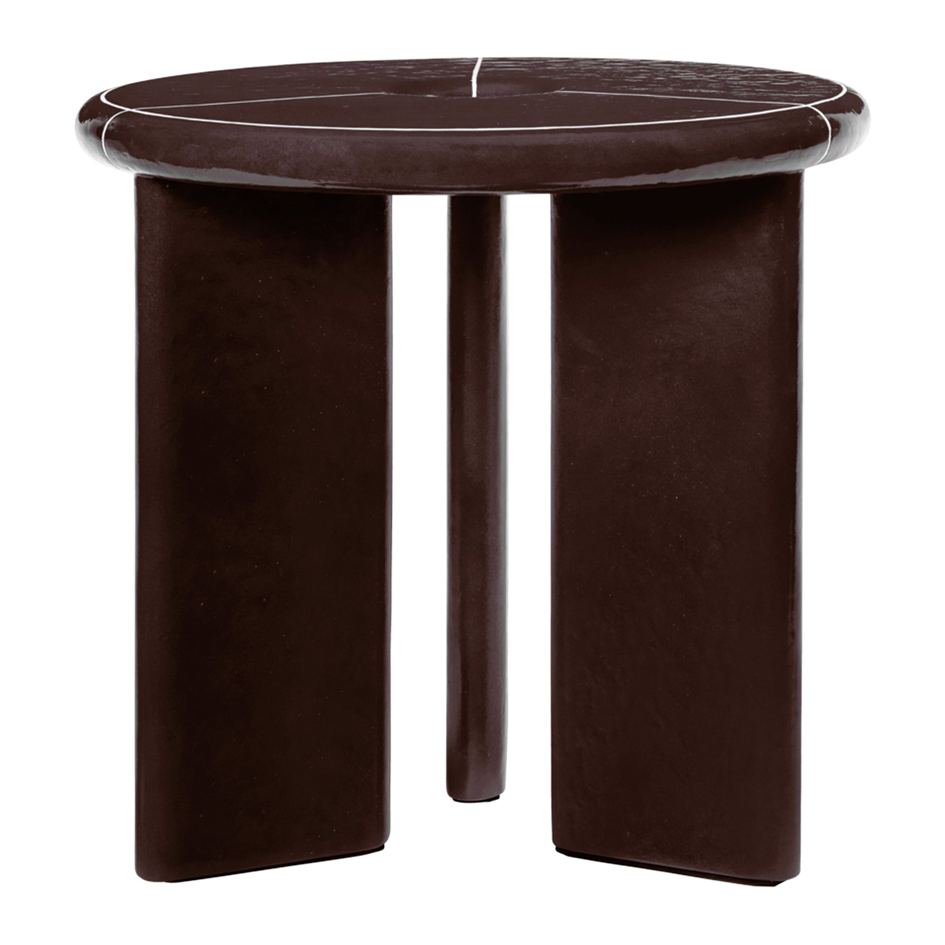 Ferm Living Deya Bijzettafel - Chestnut Brown