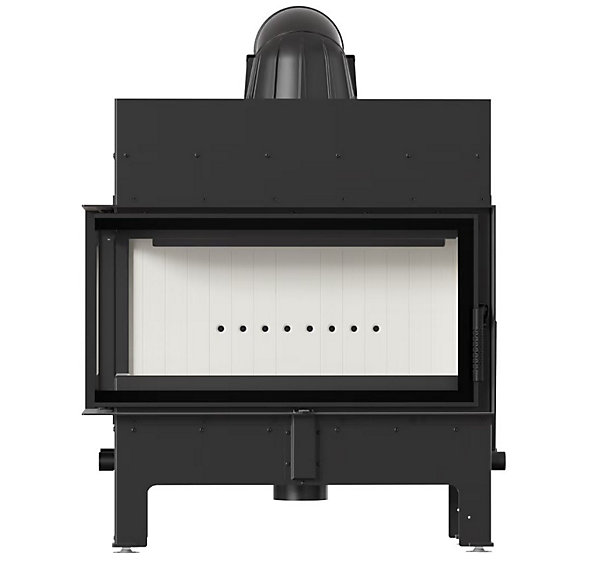 Insert cheminée FLOKI 12Kw vitre à gauche
