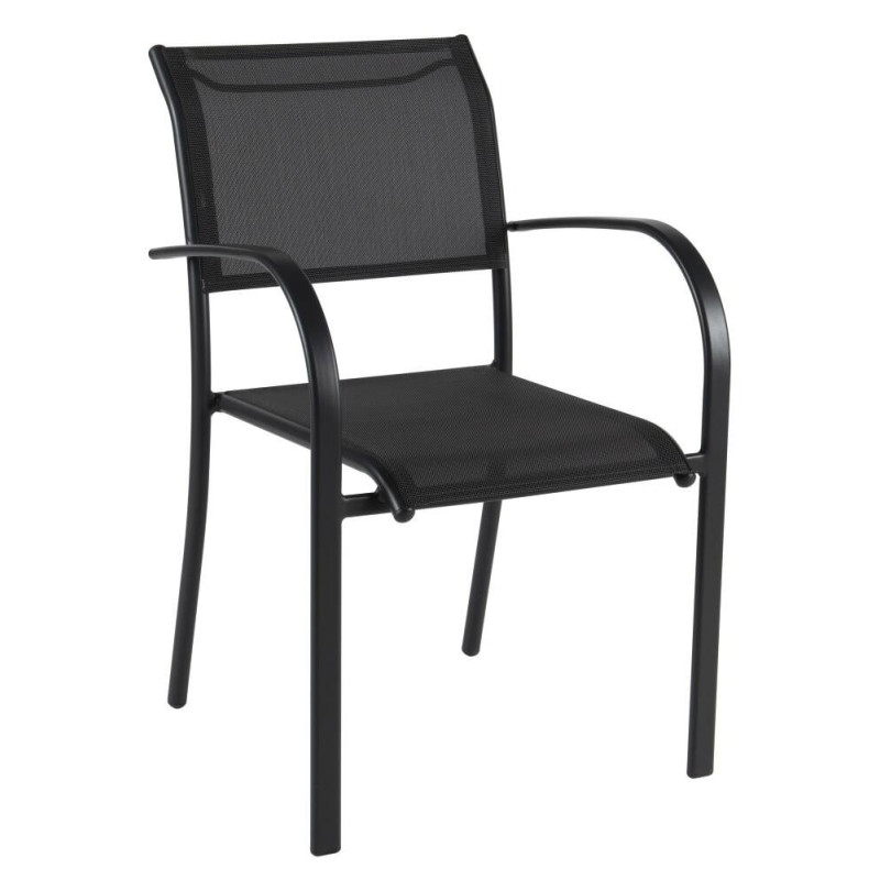 Fauteuil de jardin Oze anthracite
