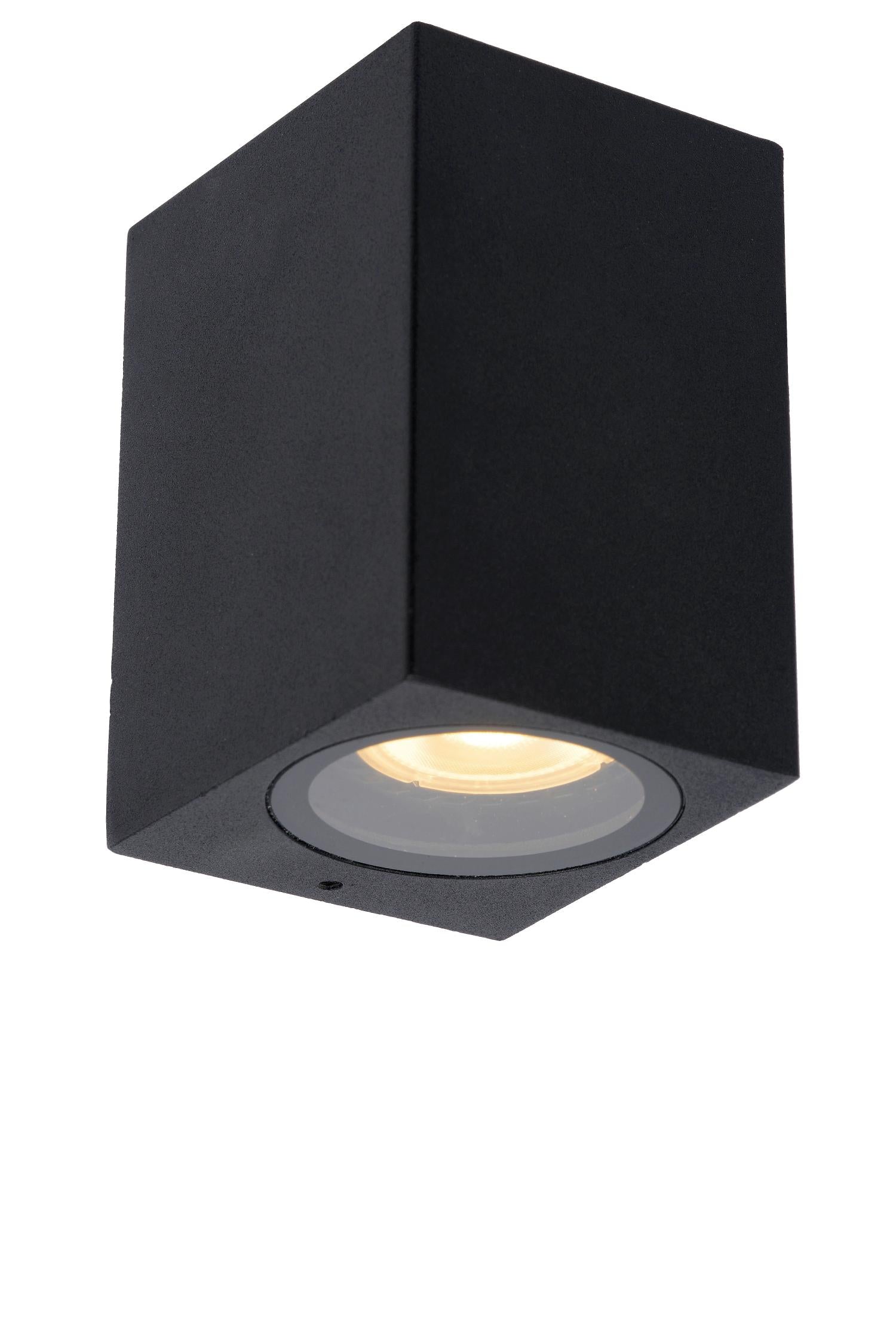 Lucide wandspot ZARO - 1xGU10 - Zwart