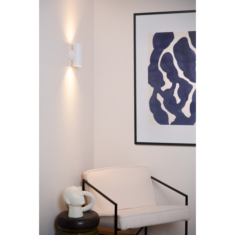 Applique Bondi blanche GU10 2 x 50 W LUCIDE