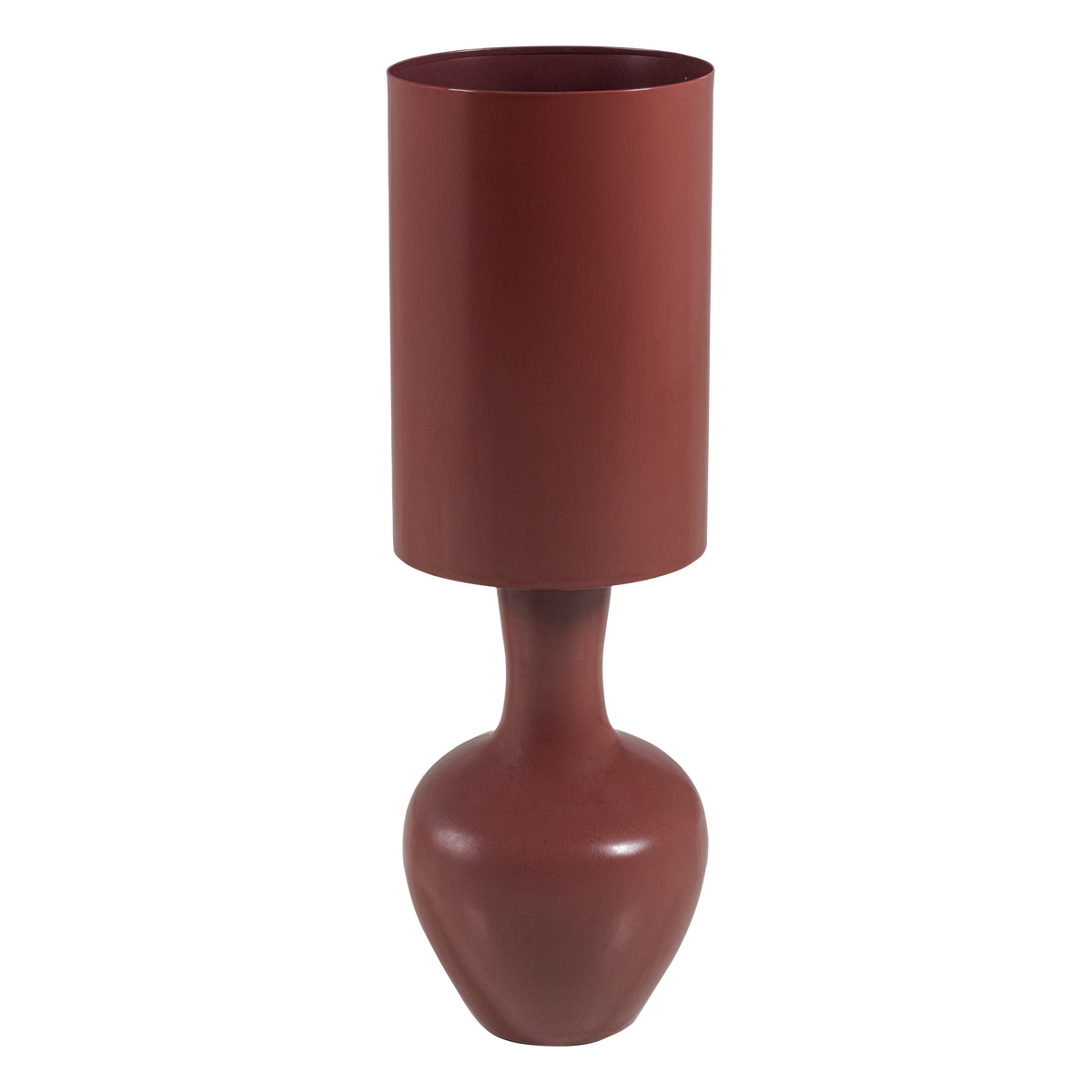 WOOOD tafellamp xl Loa - Metaal - Hoogglans Rood - 100x33x33
