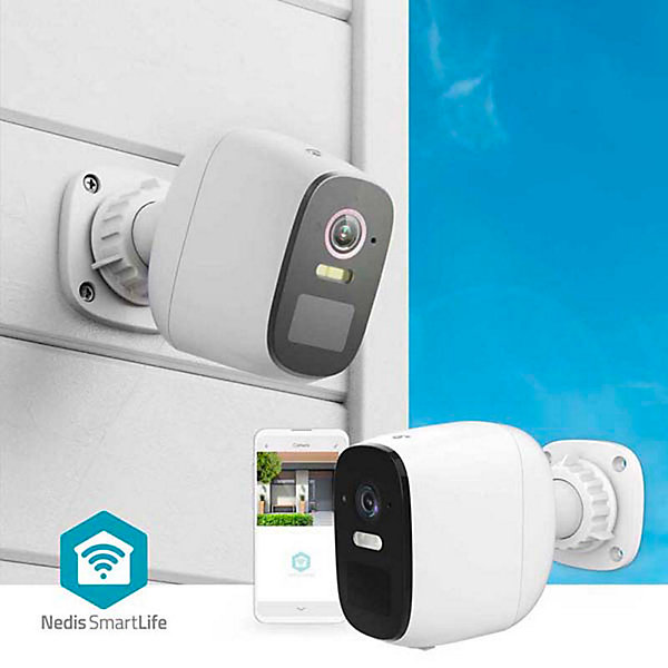 Caméra de surveillance Wifi autonome NEDIS