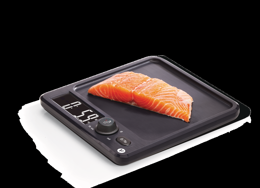 Vida by PADERNO Kitchen Scale with Backlit Digital Display, 22-lb