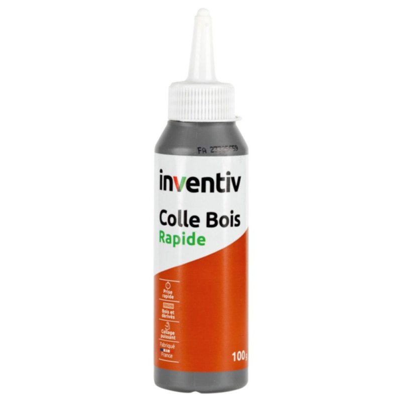 Colle à bois rapide 0,1 kg INVENTIV